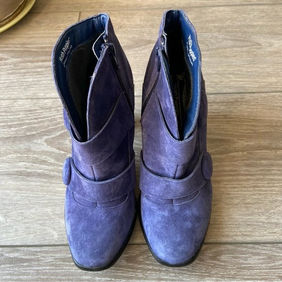 Hush Puppies Waterproof Genuine Suede Leather Sofia Ankle Boots - Picture 2 of 15